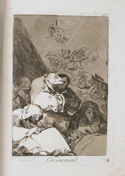 Planche de Los Caprichos, 1797-1798 - Francisco de Goya